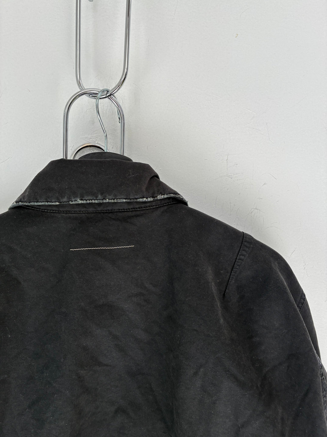 MARGIELA MM6 DISTRESSED WORK JACKET
