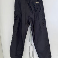 CHROME HEARTS NYLON + LEATHER CARPENTER PANTS