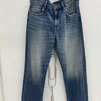 WOMENS R13 LIGHT WASH DENIM JEANS