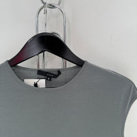 Gucci Grey Cap Sleeves Knit Top