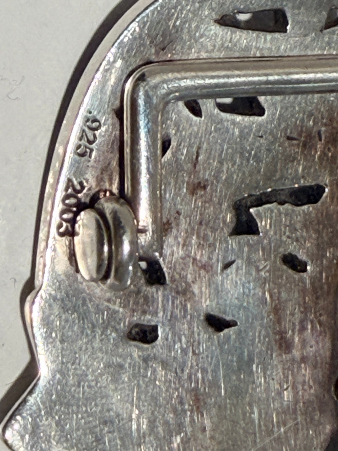 CHROME HEARTS CEMETERY BELT BUCKLE