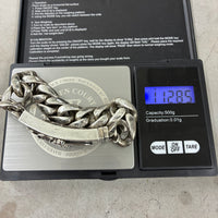 CHROME HEARTS DAGGER ID CUBAN BRACELET