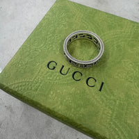 GUCCI G RING 925 SILVER