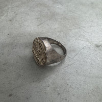 MARGIELA SOLID SILVER NUMBERS RING