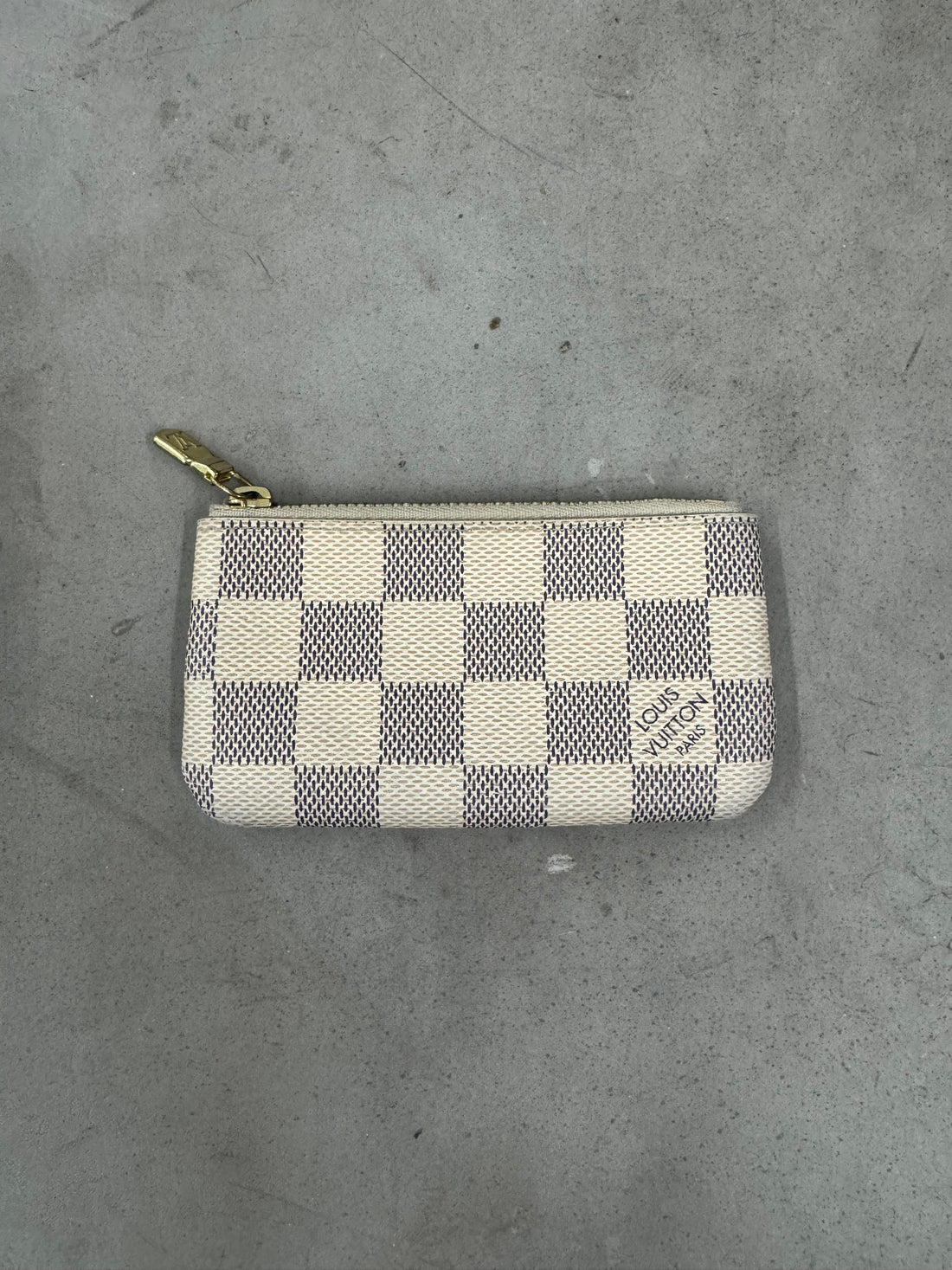 LOUIS VUITTON DAMIER AZUR KEY POUCH