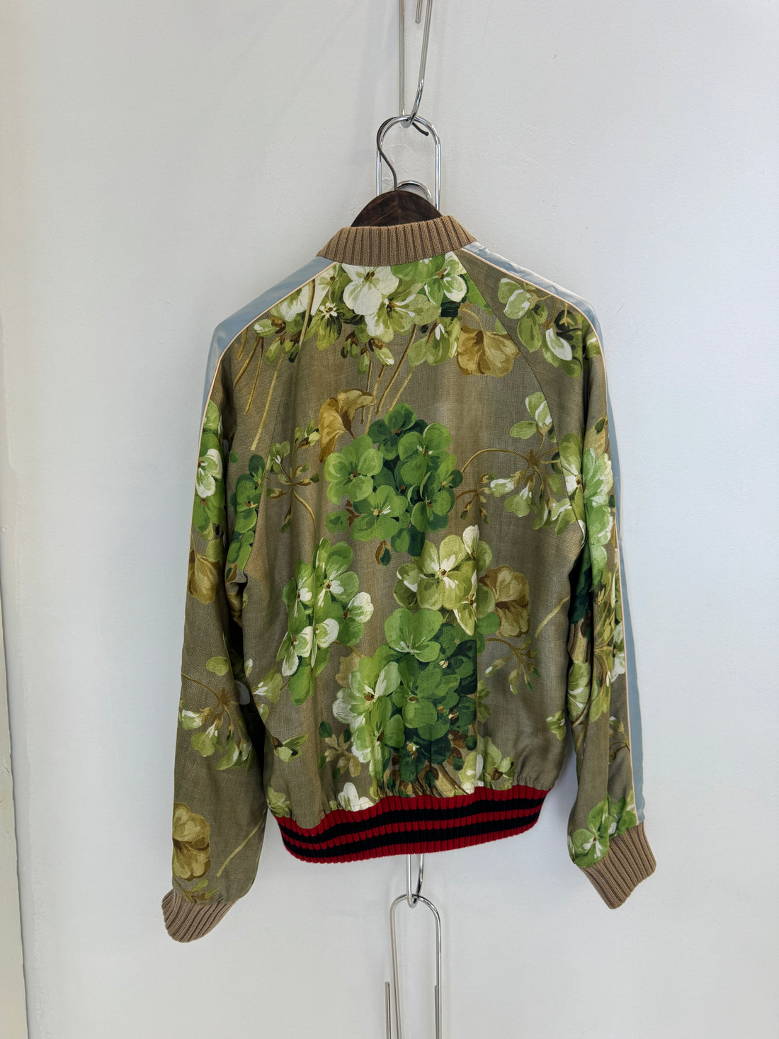 GUCCI BLOOM REVERSIBLE SILK JACKET