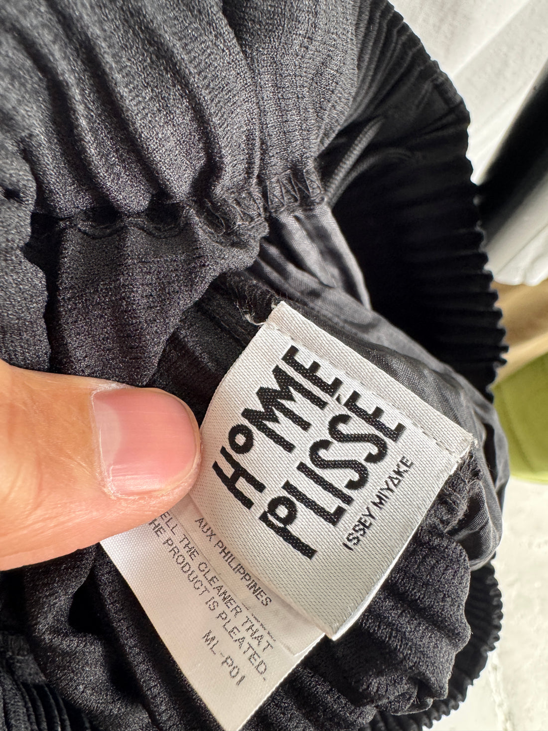 ISSEY MIYAKE HOMME PLISSE PLEATED BALLOON PANTS