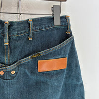 KAPITAL SAROUEL 6 POCKETS DENIM SHORTS