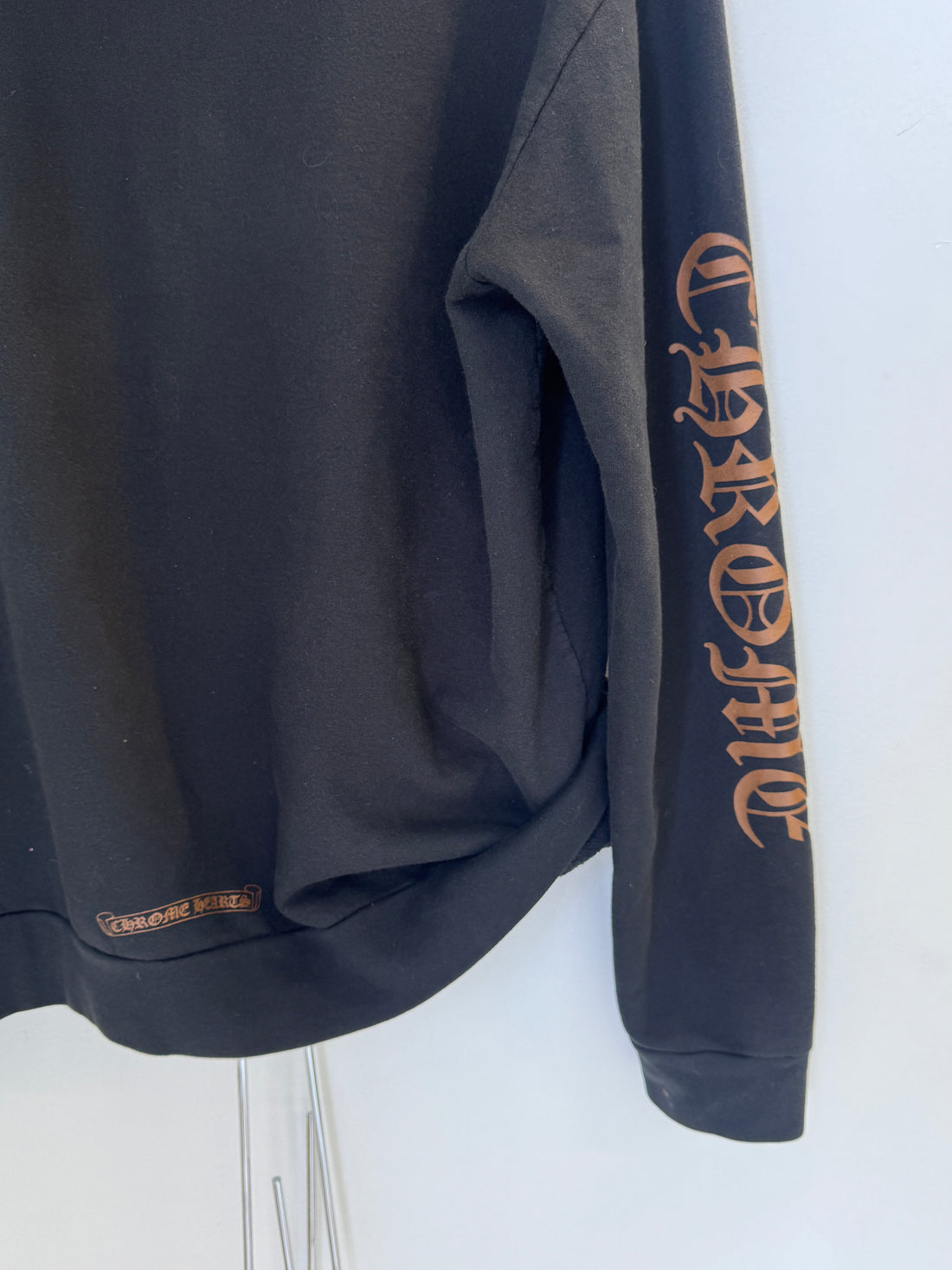 CHROME HEARTS VERTICAL LOGO HOODIE