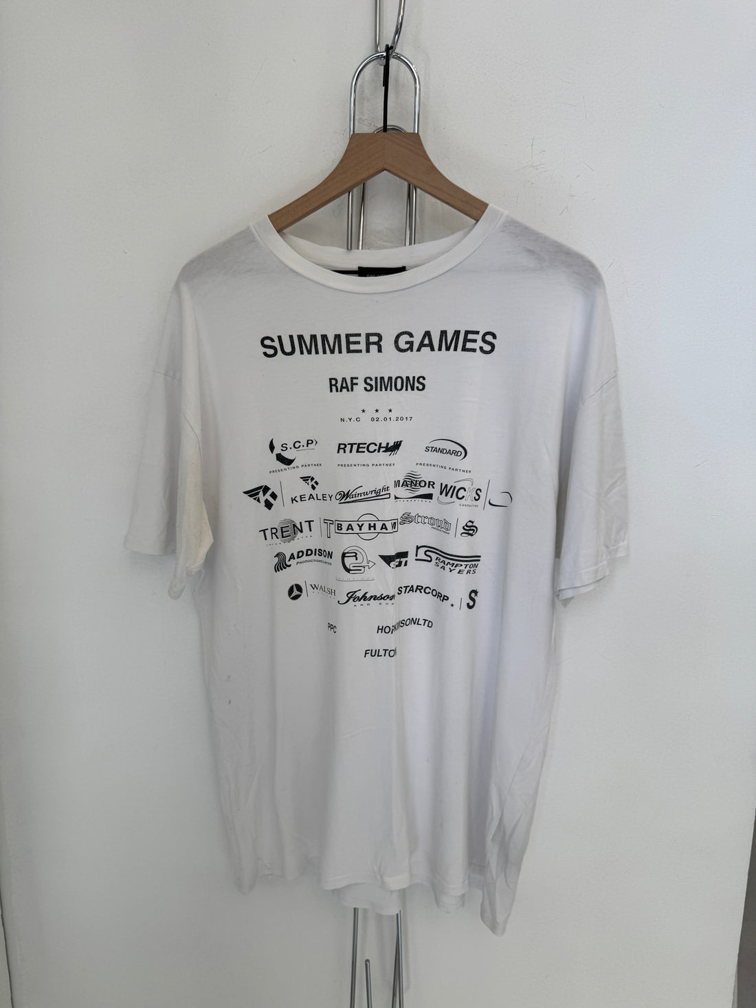 RAF SIMONS '17 SUMMER GAMES TEE