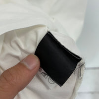 GUCCI WHITE COTTON CREWNECK S/S TOP