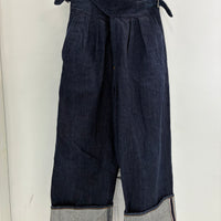 KAPITAL 14OZ SELVEDGE GURKHA DENIM PANTS