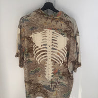 KAPITAL KAMEHAMEHA BONES BUTTON UP SHIRT