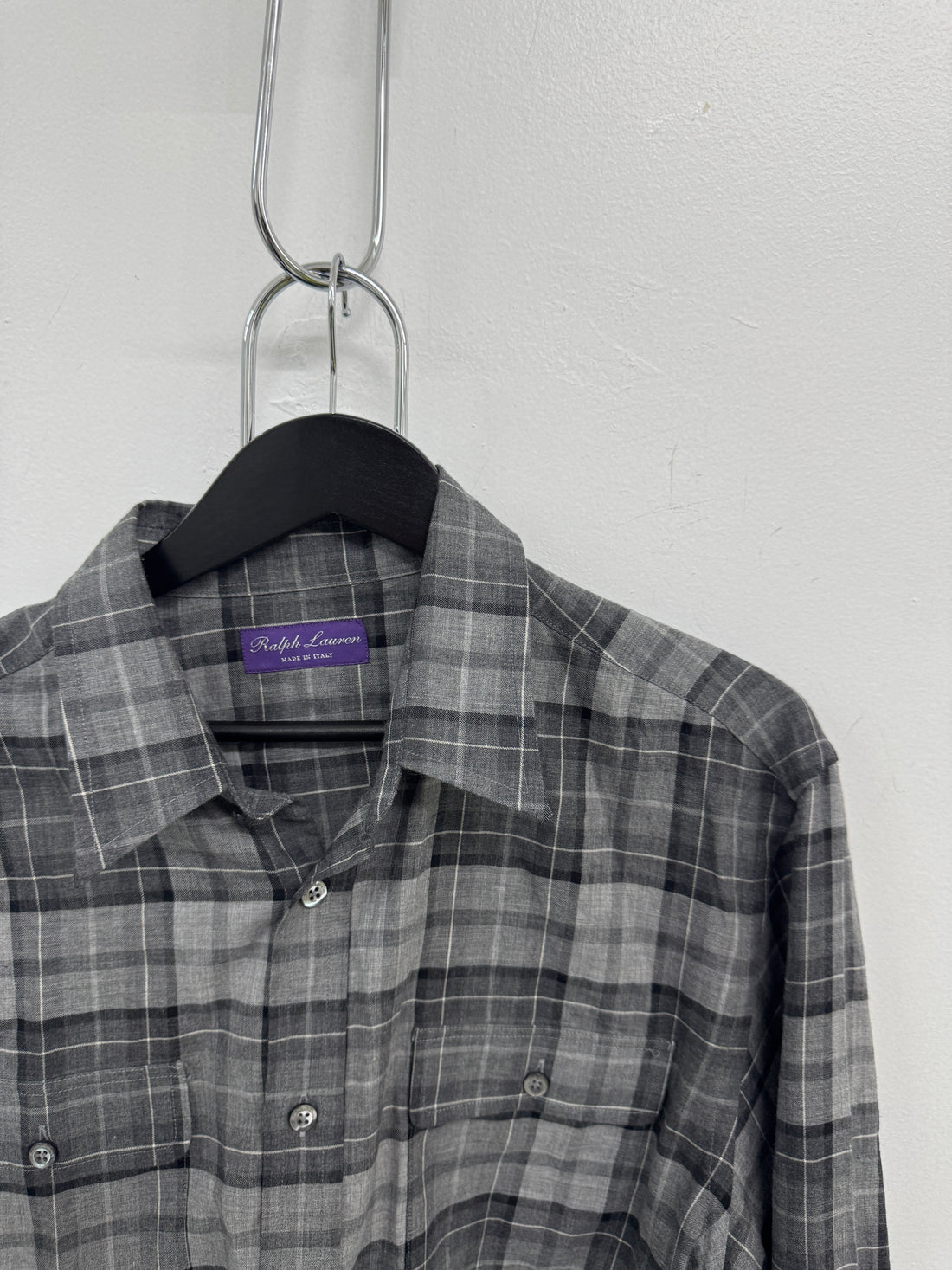 RALPH LAUREN PURPLE LABEL FLANNEL SHIRT