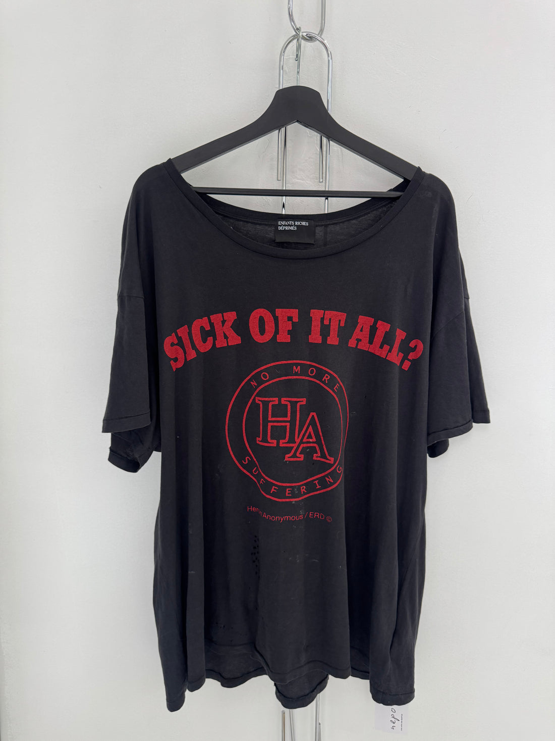 ENFANTS RICHES DEPRIMES HEROIN ANONYMOUS SHIRT