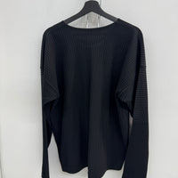 ISSEY MIYAKE PLEATED LONG SLEEVE SHIRT