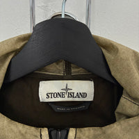 STONE ISLAND RESIN POPLIN-TC JACKET