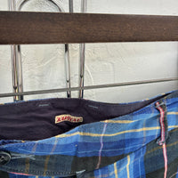 KAPITAL COTTON CHECKERED CAPRIS