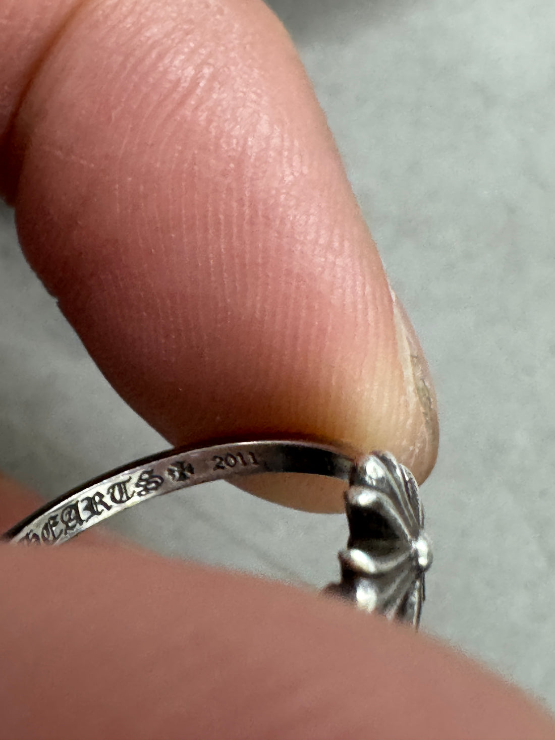 CHROME HEARTS PLUS BUBBLE GUM RING