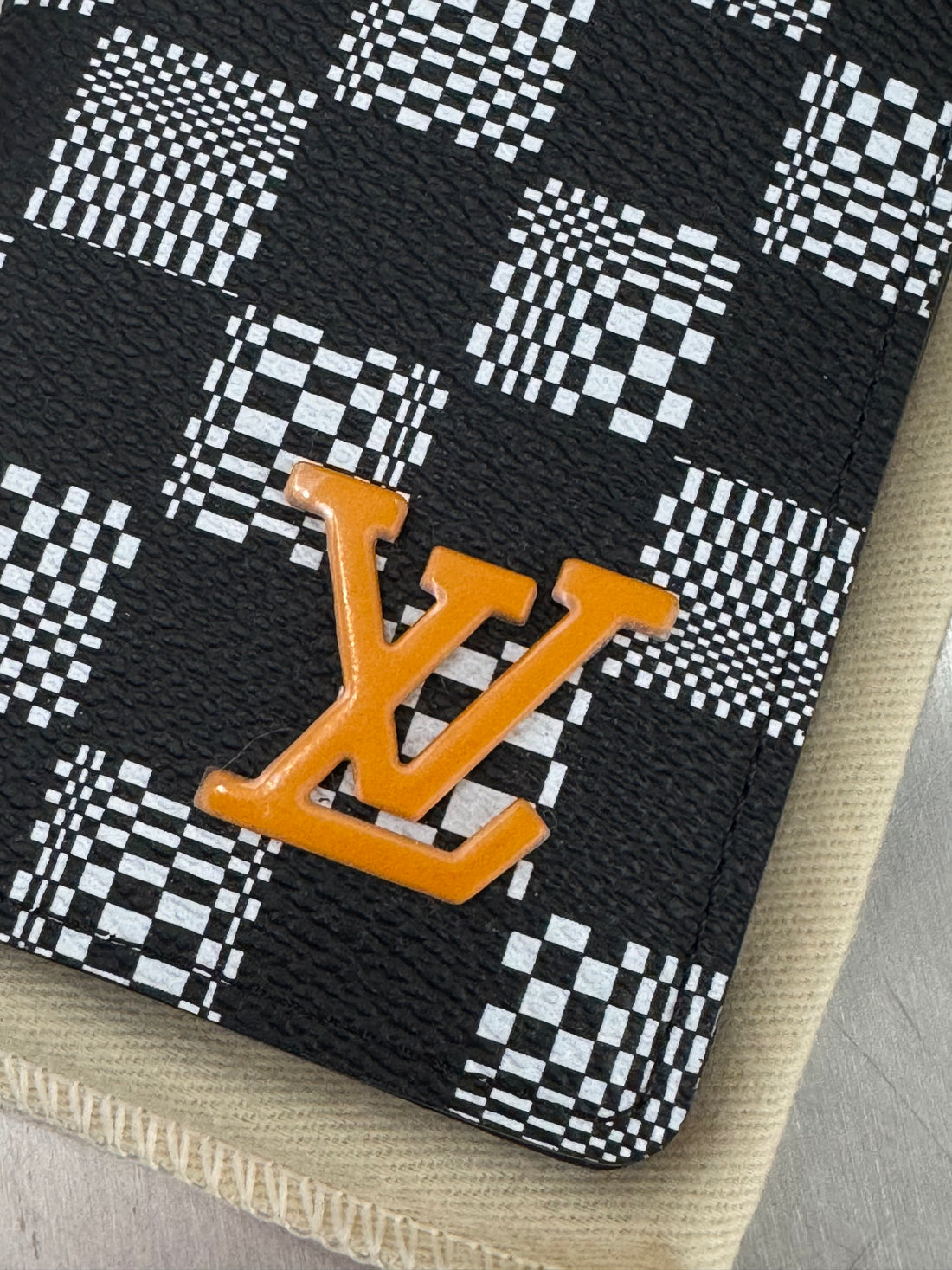LOUIS VUITTON VIRGIL ABLOH DAMIER DISTORTED POCKET ORGANIZER