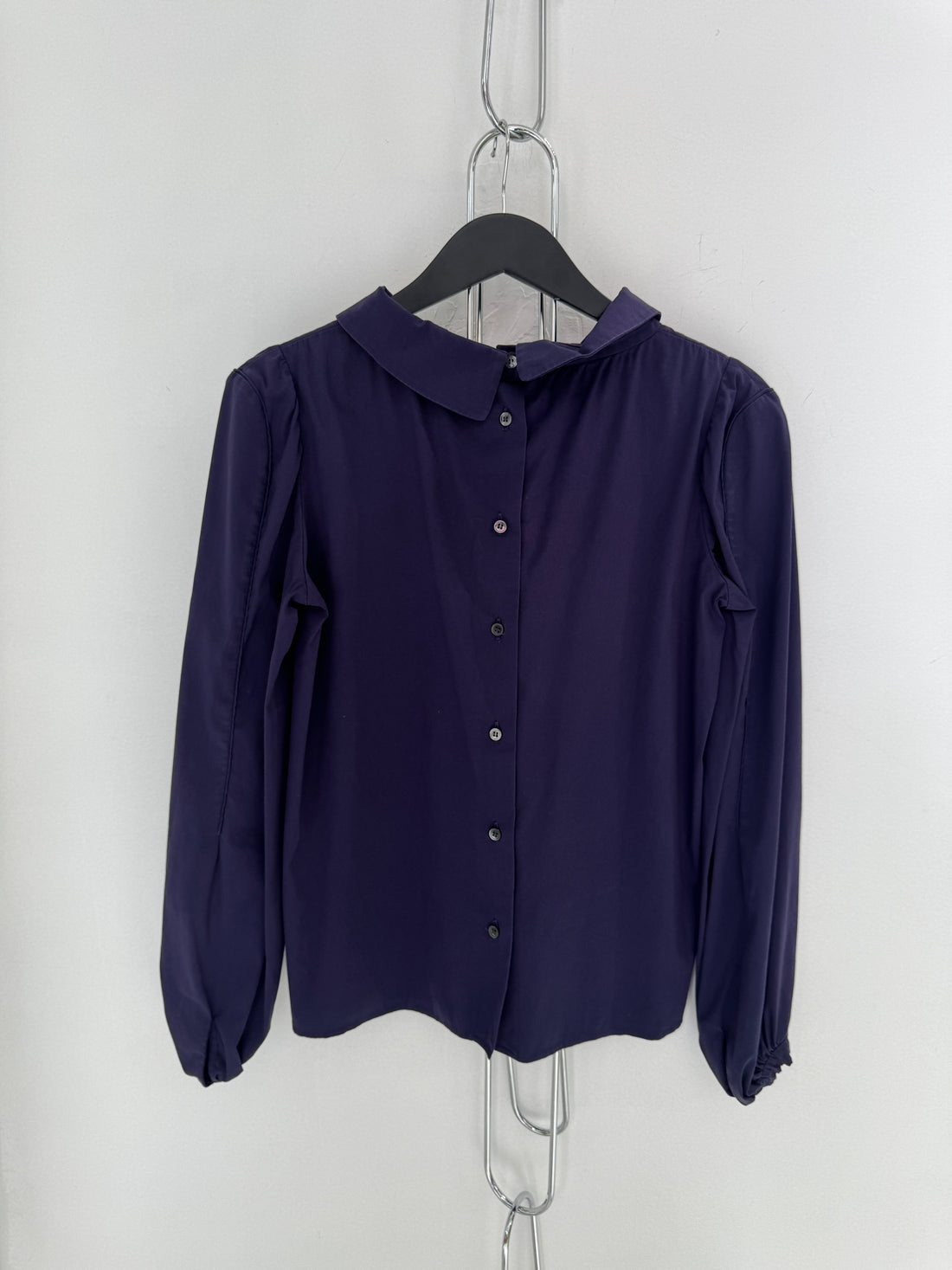 2009 MIU MIU REVERSE BUTTON UP