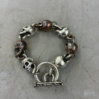 A&G ROCK VINTAGE 90S SKULL BRACELET