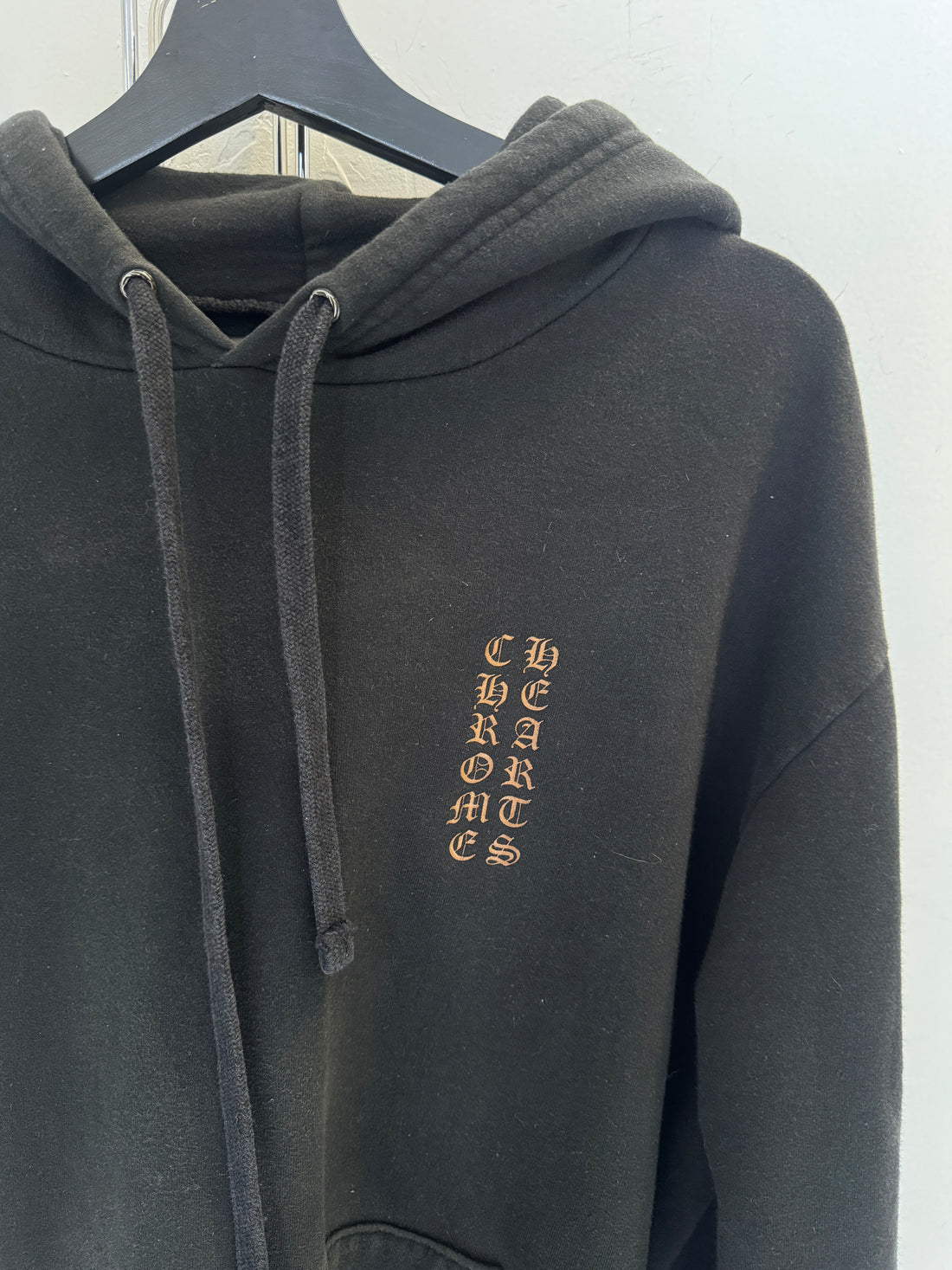 CHROME HEARTS VERTICAL LOGO HOODIE