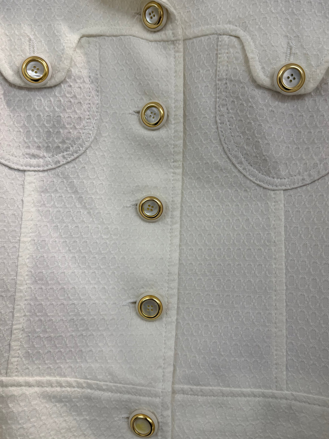 2001 DOLCE & GABBANA IVORY MATCHING SET