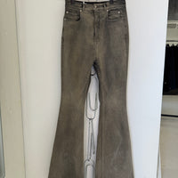 RICK OWENS DRKSHDW BOLAN BOOTCUT PANT MINERAL PEARL