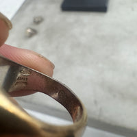 MARGIELA SIGNET SPLIT RING