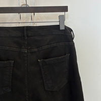 RICK OWENS WAXED DETROIT JEANS