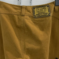 VINTAGE DOLCE & GABBANA LIGHT BROWN MID RISE PANTS