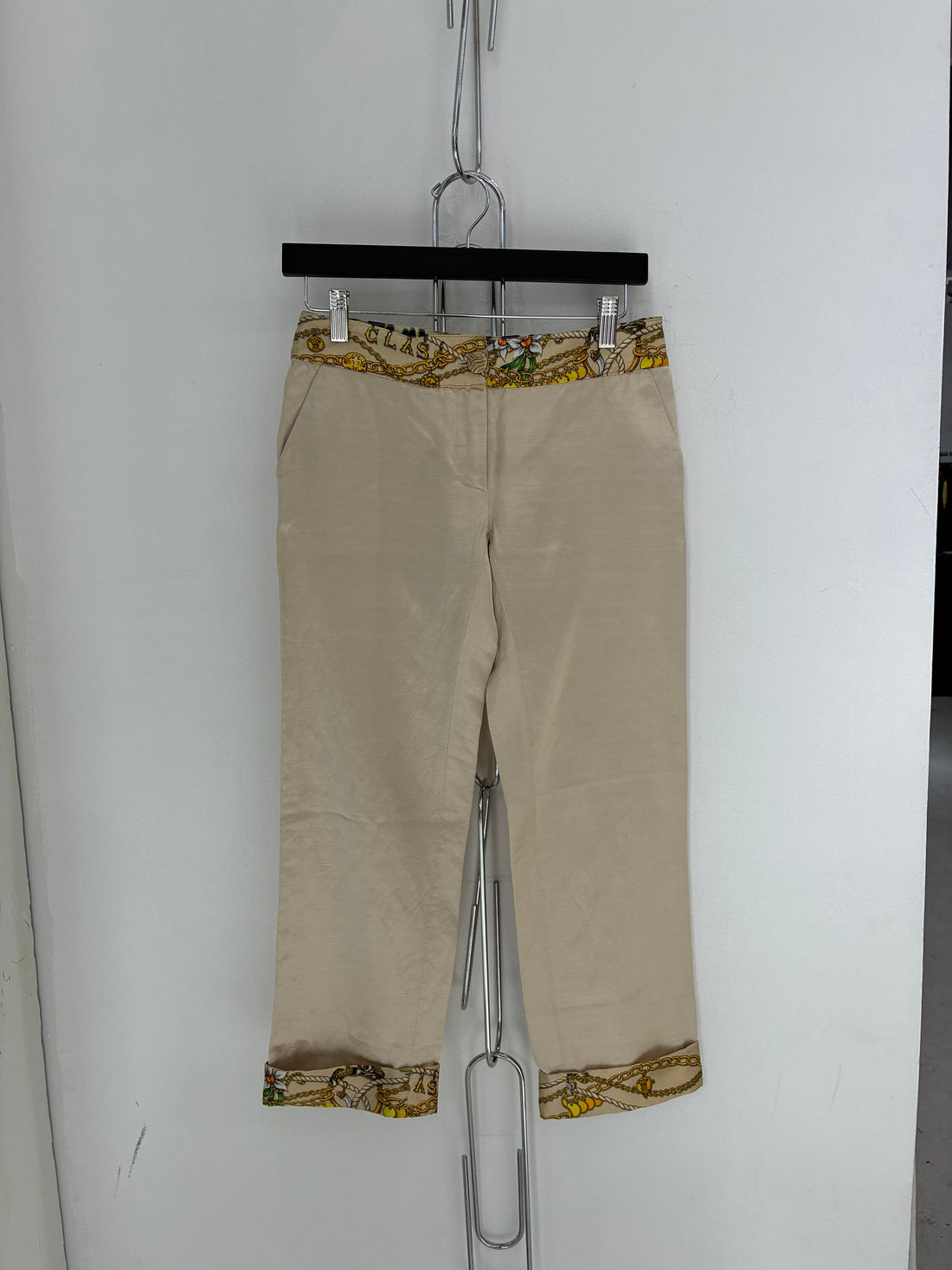 VINTAGE ROBERTO CAVALLI PINOCCHIETTO PRINTED CULOTTES