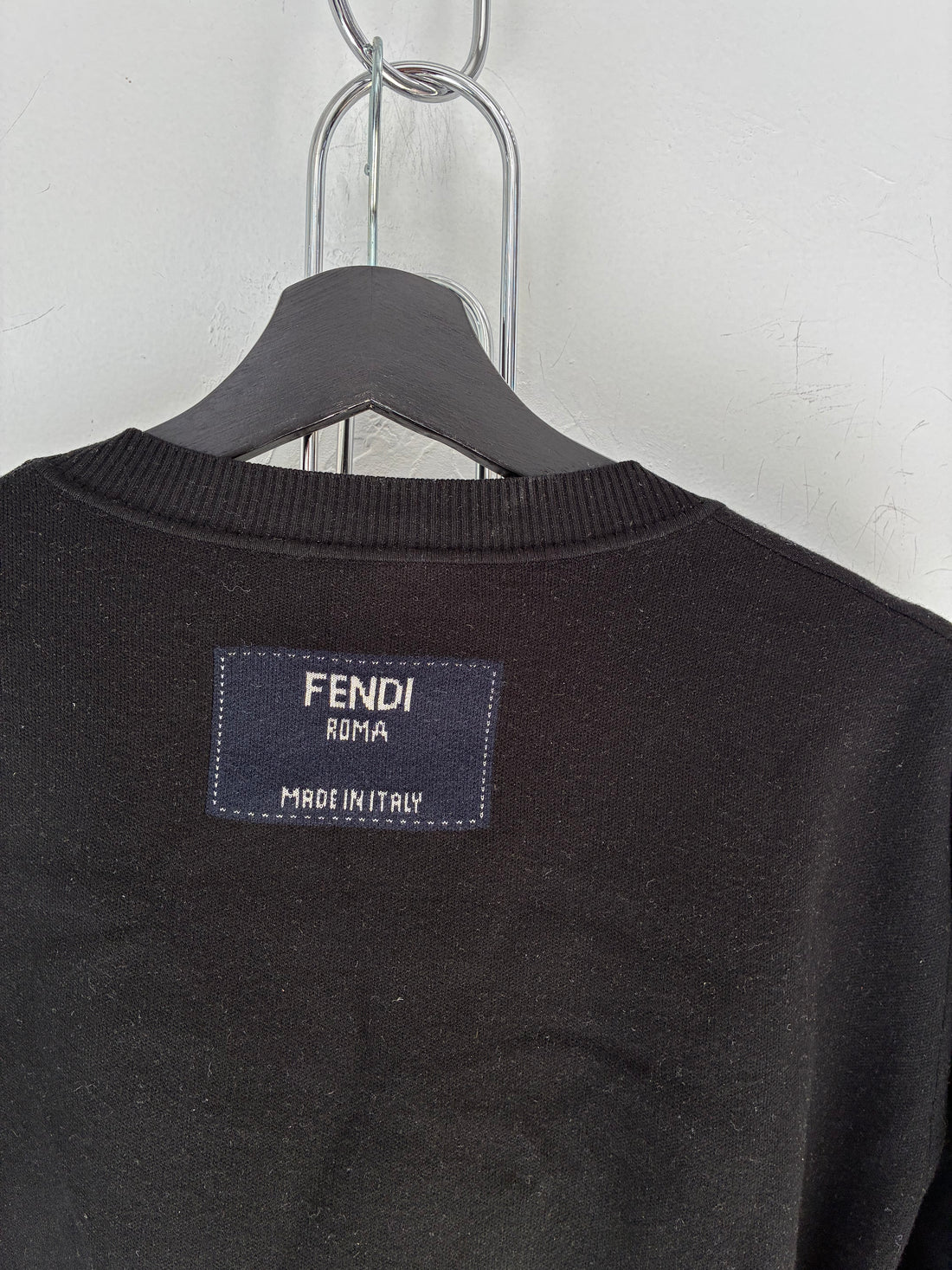 FENDI LOGO TAG SWEATER