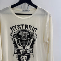 HYSTERIC GLAMOUR SUNDAY MORNING FEVER LONG SLEEVE SHIRT