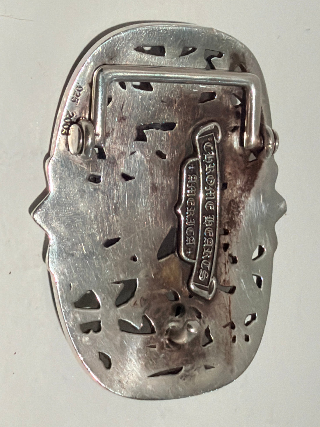 CHROME HEARTS CEMETERY BELT BUCKLE