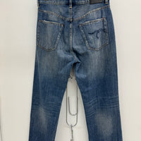 WOMENS R13 LIGHT WASH DENIM JEANS