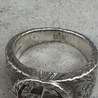 GUCCI ARABESQUE INTERLOCKING G RING