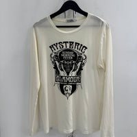 HYSTERIC GLAMOUR SUNDAY MORNING FEVER LONG SLEEVE SHIRT