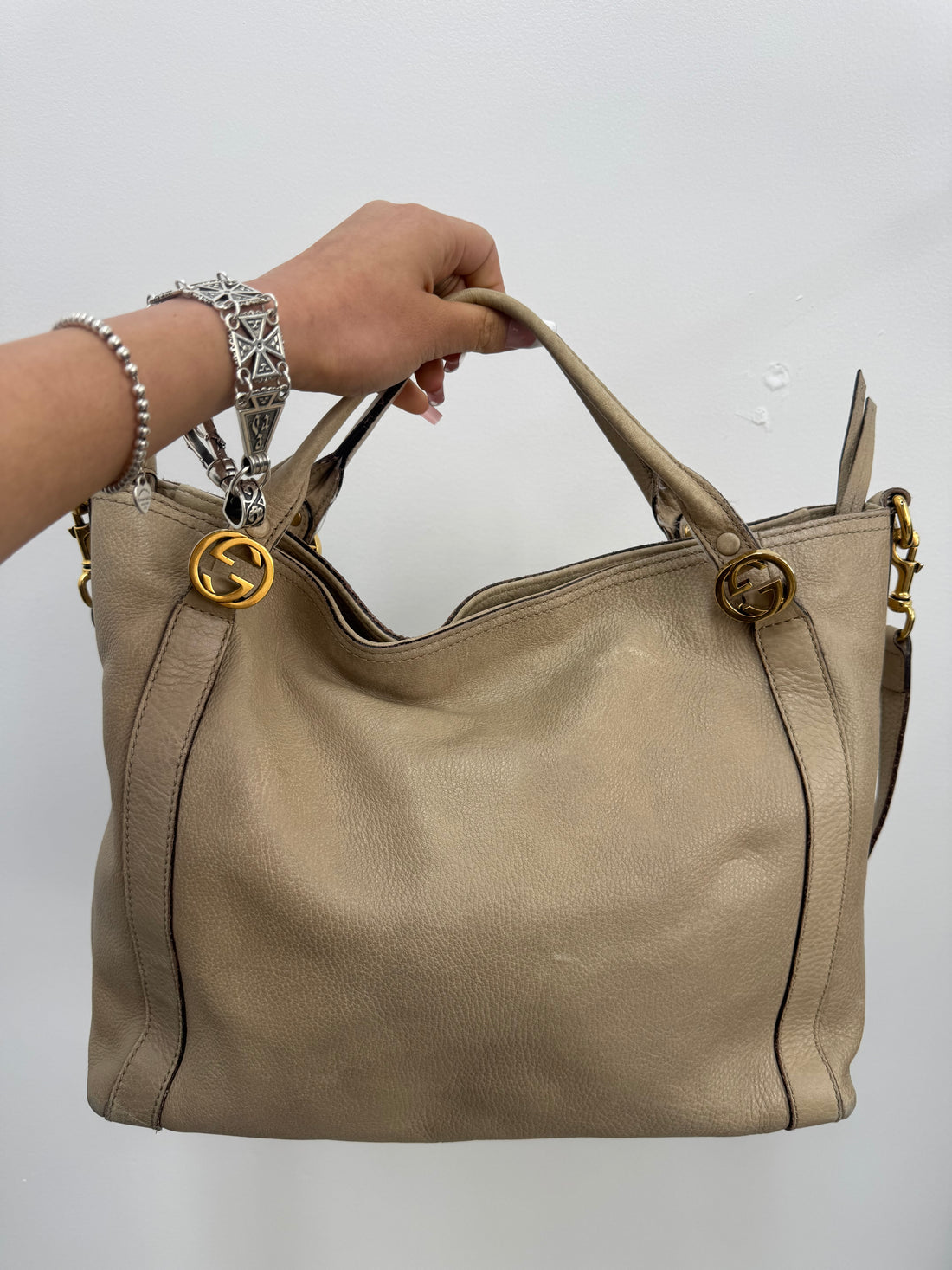 GUCCI INTERLOCKING G MISS GG SATCHEL