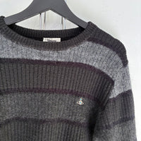 VIVIENNE WESTWOOD STRIPED KNIT SWEATER