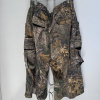 SIDE SERVICE CAMO LONG SHORTS