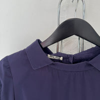 2009 MIU MIU REVERSE BUTTON UP