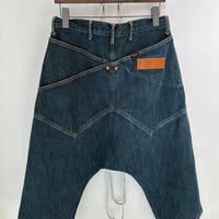KAPITAL SAROUEL 6 POCKETS DENIM SHORTS