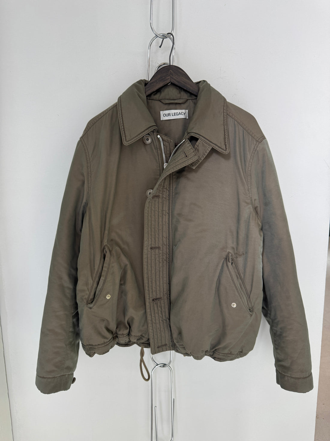 OUR LEGACY GREEN BOMBER JACKET