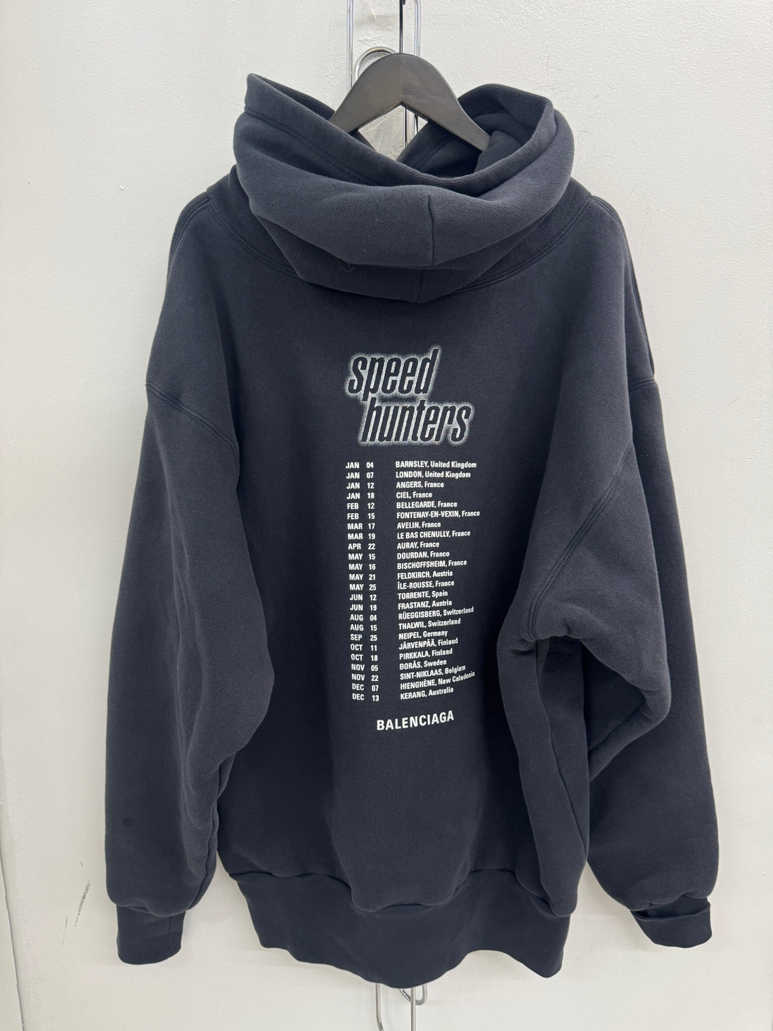 BALENCIAGA SPEED HUNTERS DOUBLE LAYER HOODIE