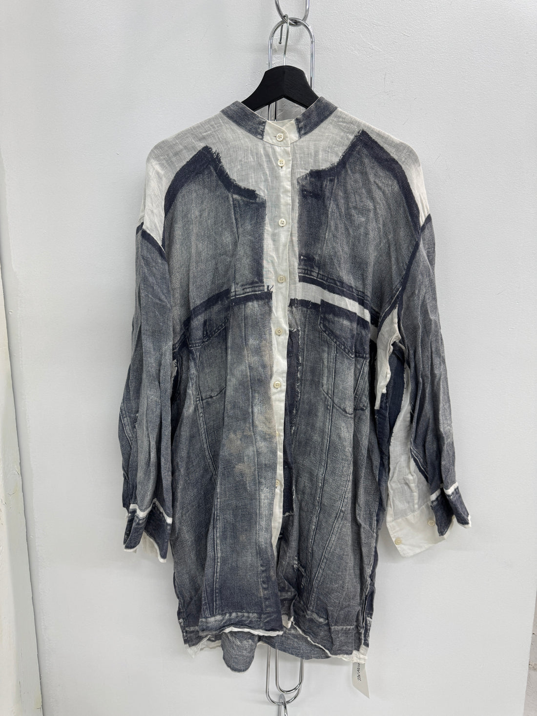 ACNE STUDIOS TROMPE L'OEIL BUTTON UP SHIRT