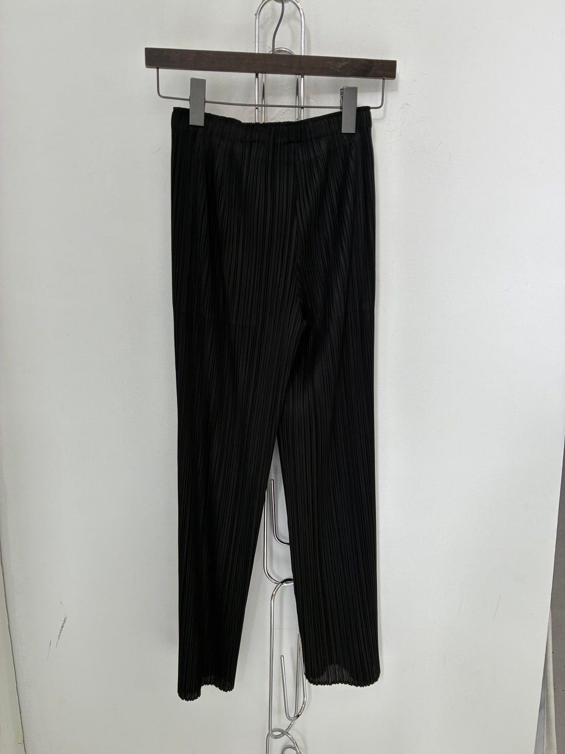 PLEATS PLEASE BLACK PANTS
