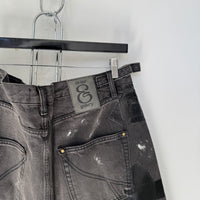 ETELIER TAPE WIDE LEG JEANS