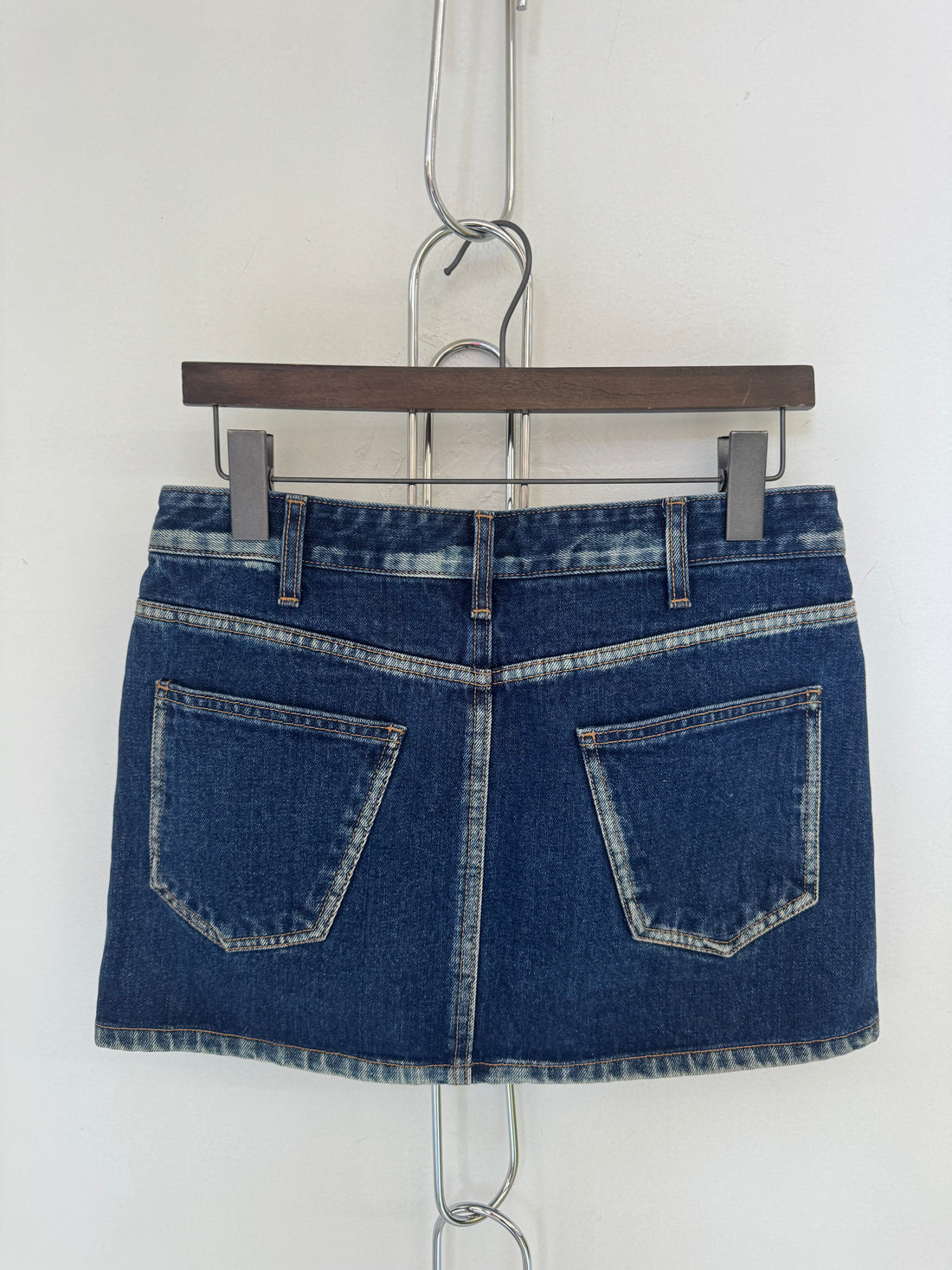 WE11DONE DENIM SKIRT